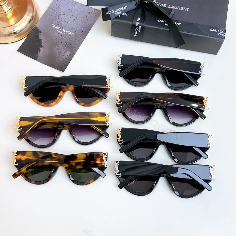 View 4 of Chic Cat-Eye Sunglasses: YSL-Inspired, UV400, Luxury Frame