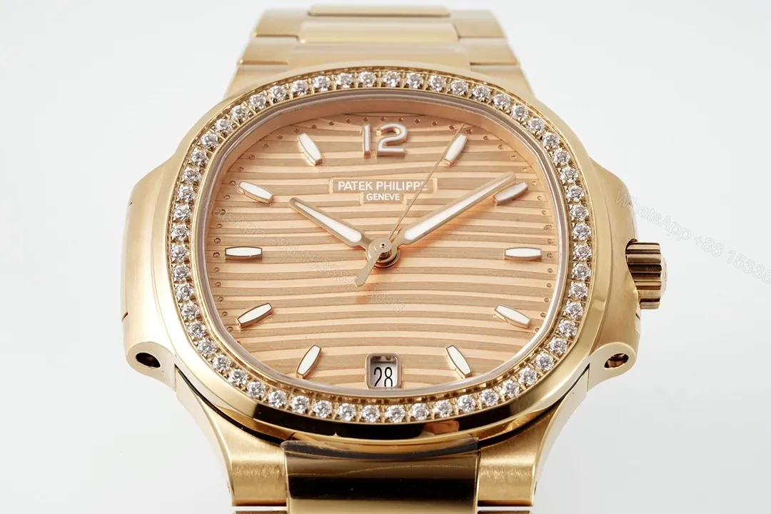 View 3 of Patek Philippe Rose Gold Nautilus Watch