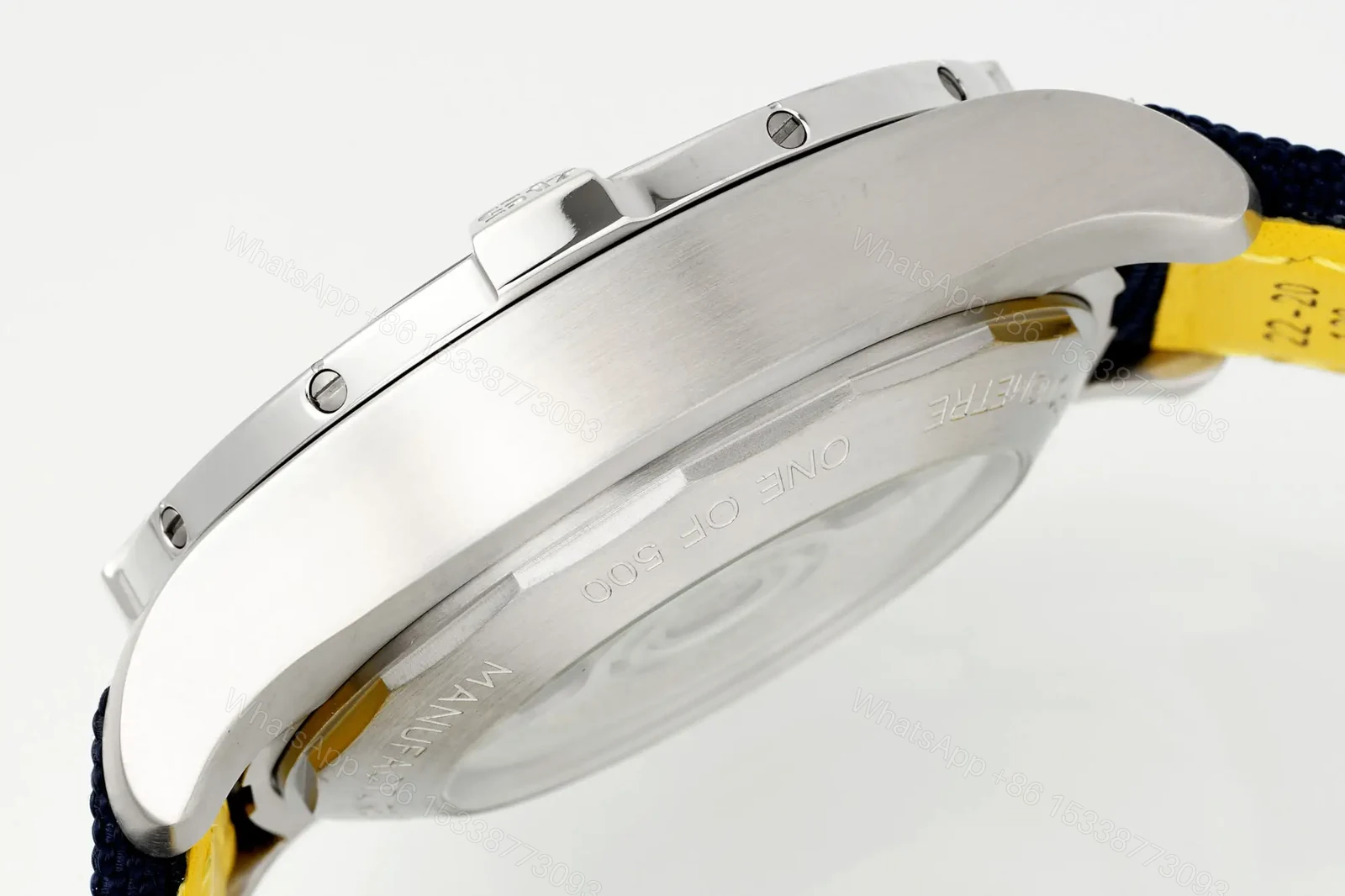 View 8 of Breitling Avenger B01 Chronograph 45 Stainless Steel Blue Dial Black Strap – Folding AB01821A1C1X2