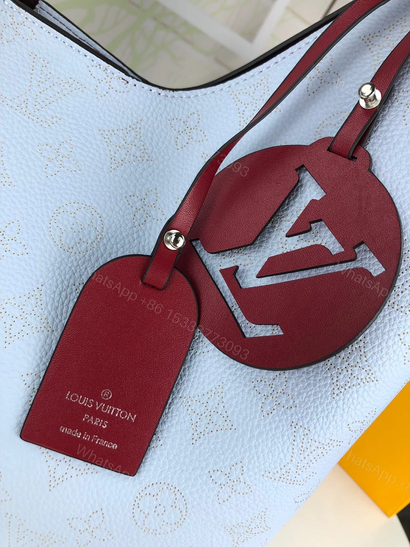 View 7 of Louis Vuitton Carmel Hobo Bag ‘Mouse Grey’