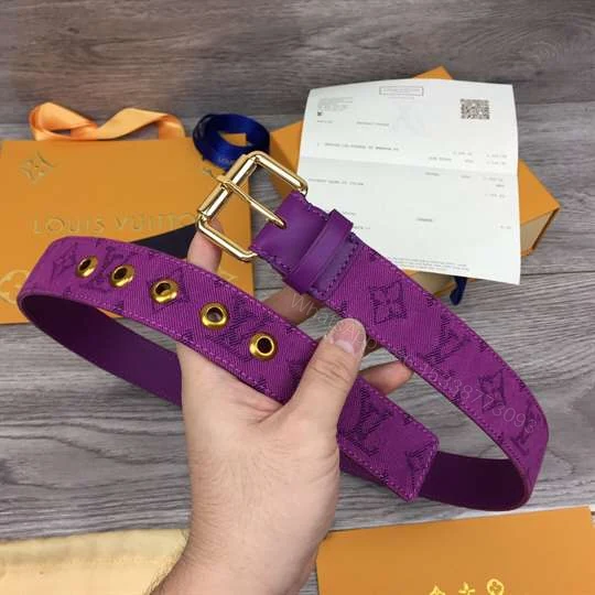 View 2 of LV SIGNATURE 35MM BELT – B122