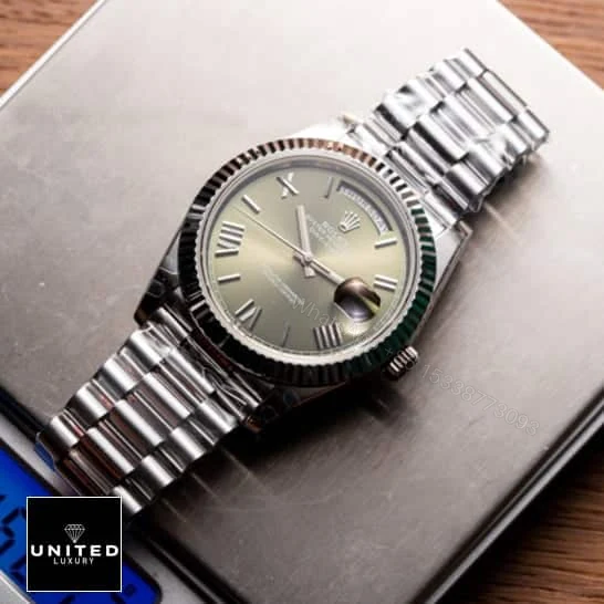 View 15 of Rolex Olive Green Replica