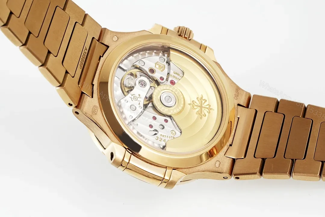 View 8 of Patek Philippe Rose Gold Nautilus Watch