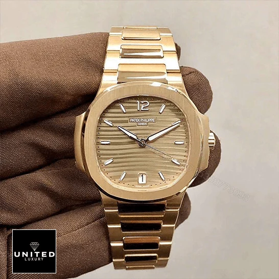 View 7 of Patek Philippe Nautilus Ladies Rose Replica