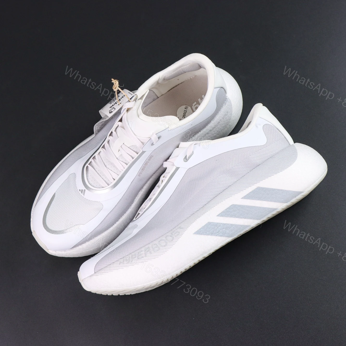 View 9 of adidas Hyperboost Edge White Grey
