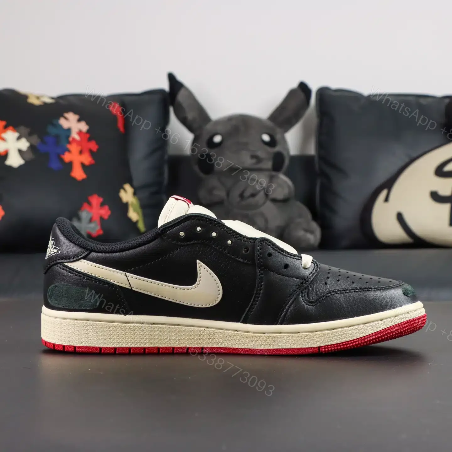 View 2 of Nigel Sylvester x Air Jordan 1 Low OG Nitro “Better With Time” Reps