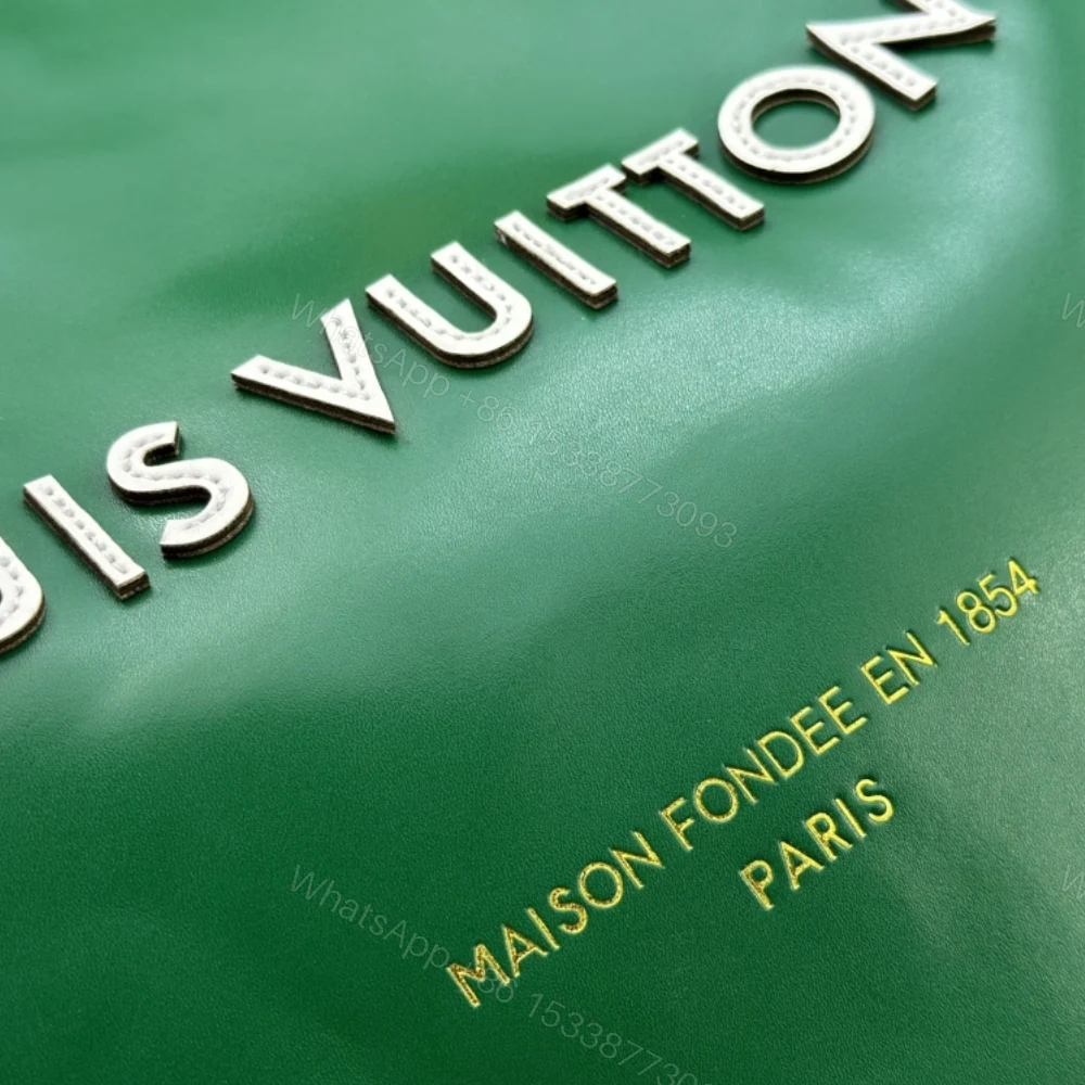View 6 of LOUIS VUITTON SHOPPER TOTE MM GREEN 40CM