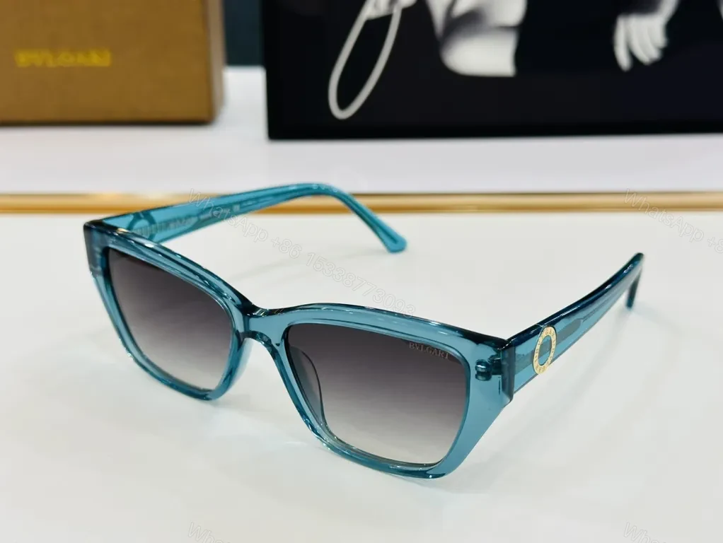 View 5 of Bold Modern Sunglasses: Textured Frame, BVLGARI Edge