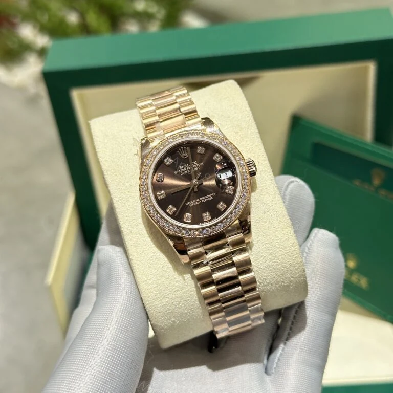 Rolex Datejust 31mm Super Clone Chocolate Dial Oyster Strap — view 1
