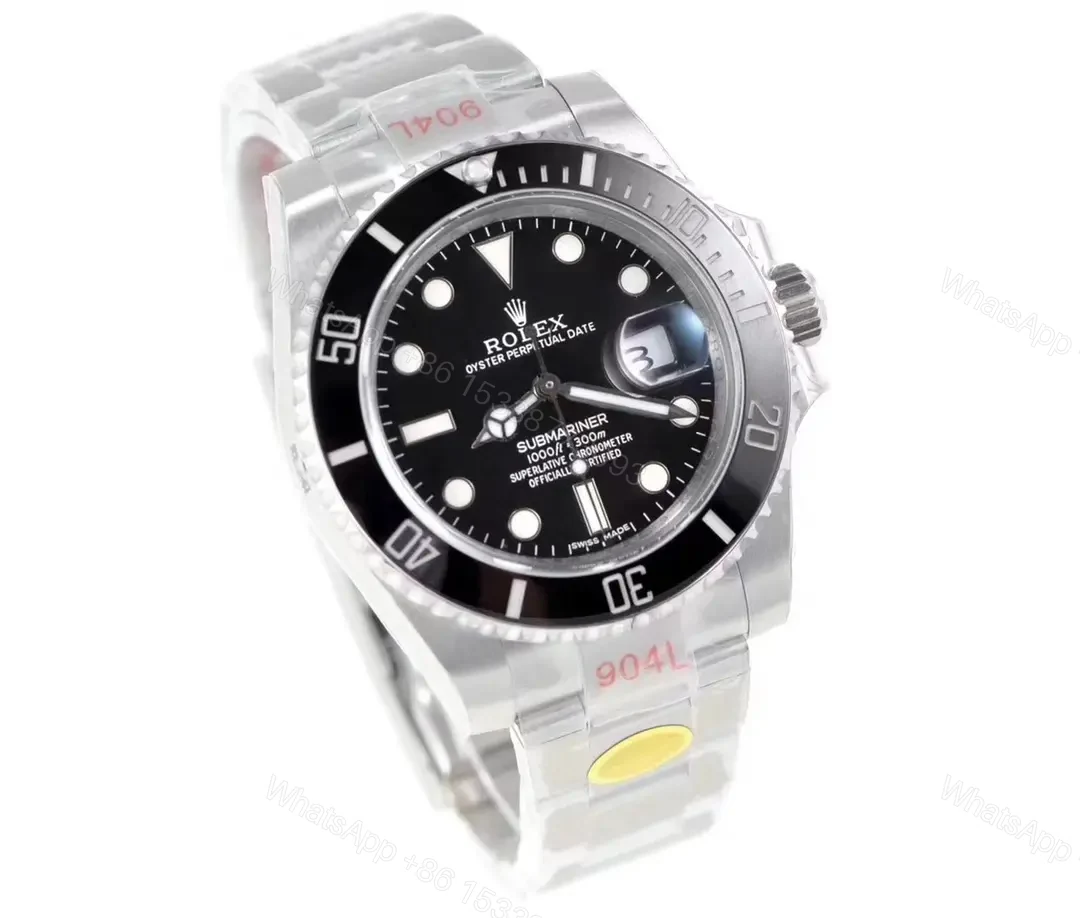 View 2 of DJ Factory Clean Factory Rolex Submariner Black Dial Steel Watch