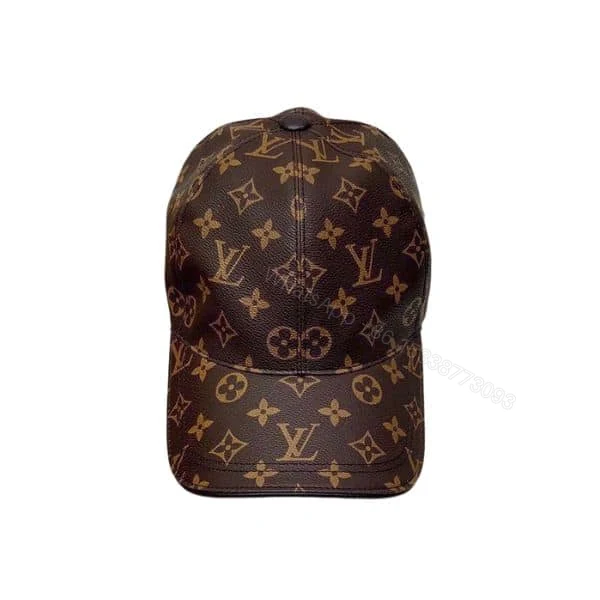 Louis Vuitton Monogram Coated Canvas Cap Brown — view 1