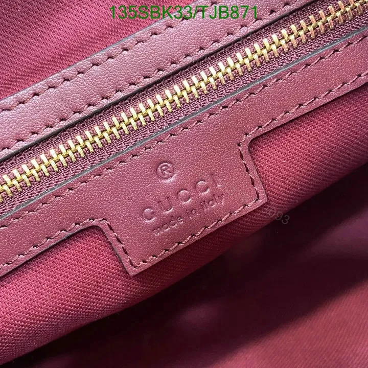 View 10 of Gucci Red Super Mini Shoulder Bag with Leather Trim Finish 795168