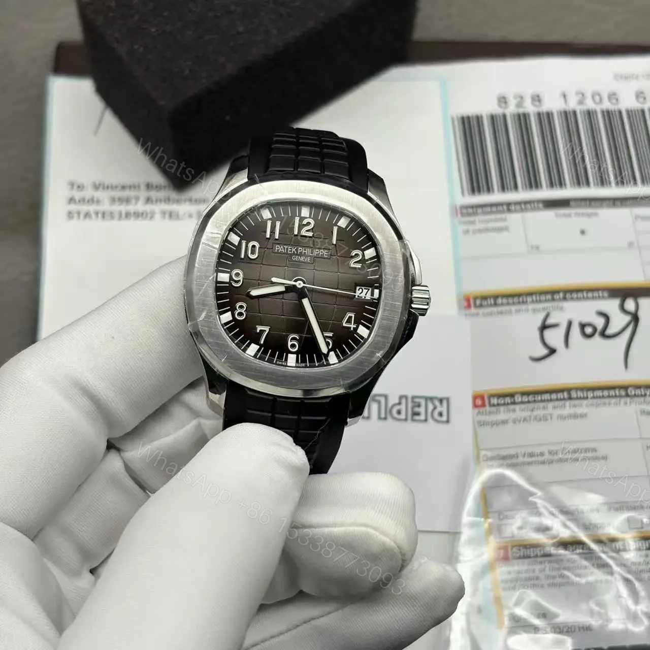 View 2 of Best Swiss Clone Replica Patek Philippe Aquanaut