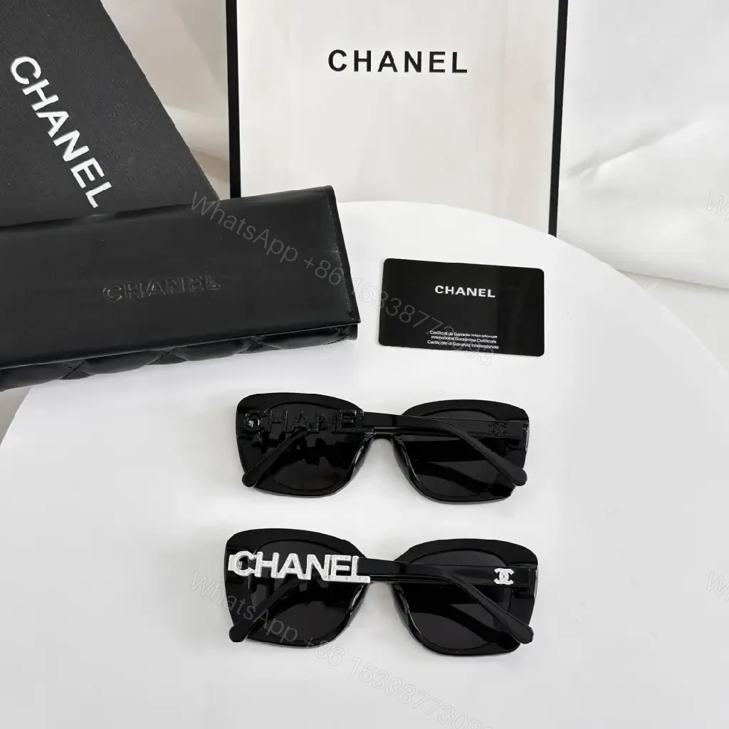 View 8 of Oversized Black Acetate Sunglasses: Modern Luxe Comfort
