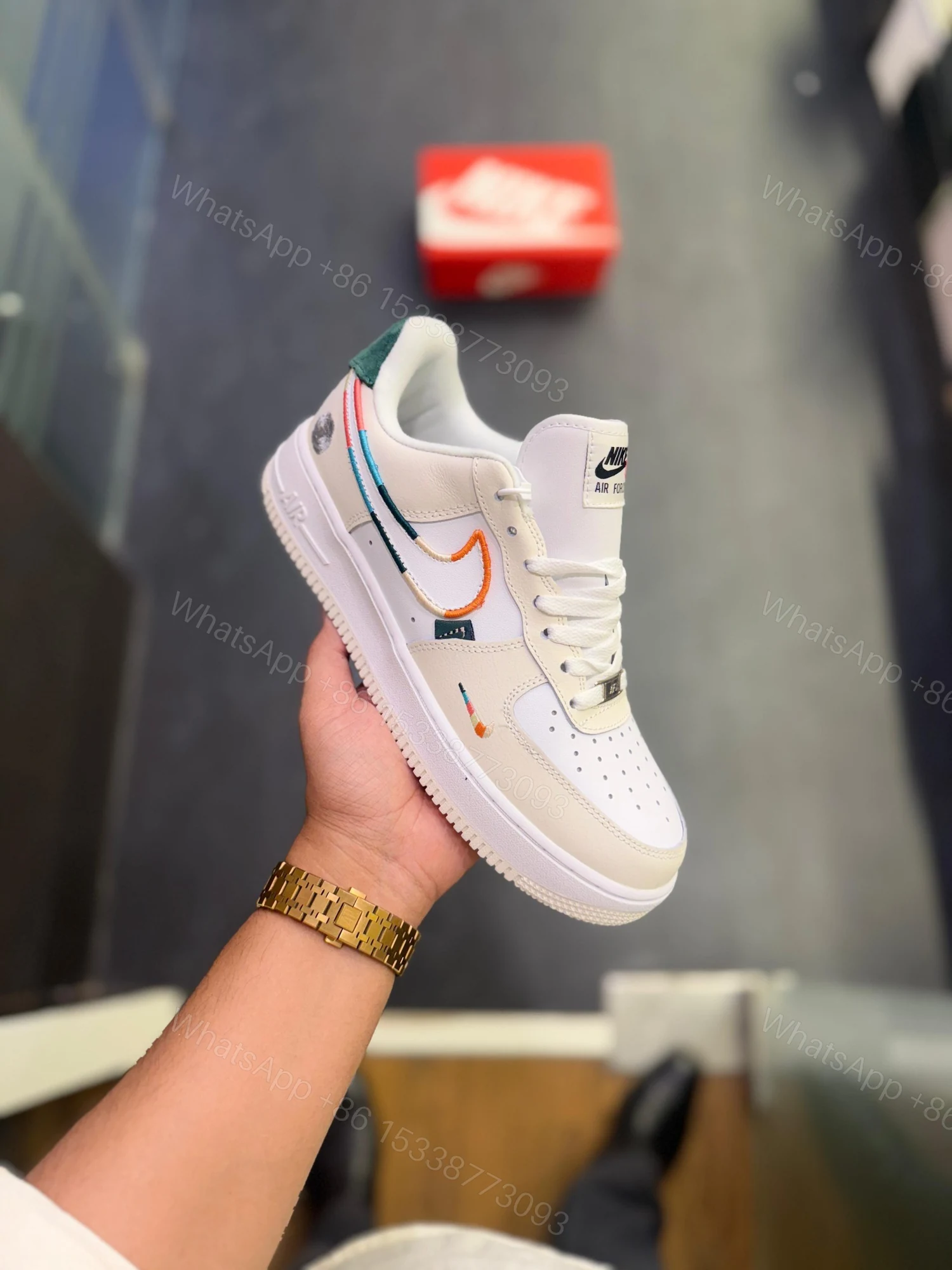 View 4 of FIRST COPY NIKE AIRFORCE ALL PETALS UNITED WHITE