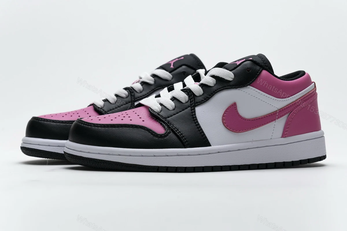 View 5 of Air Jordan 1 Low Pinksicle (GS) 554723-106