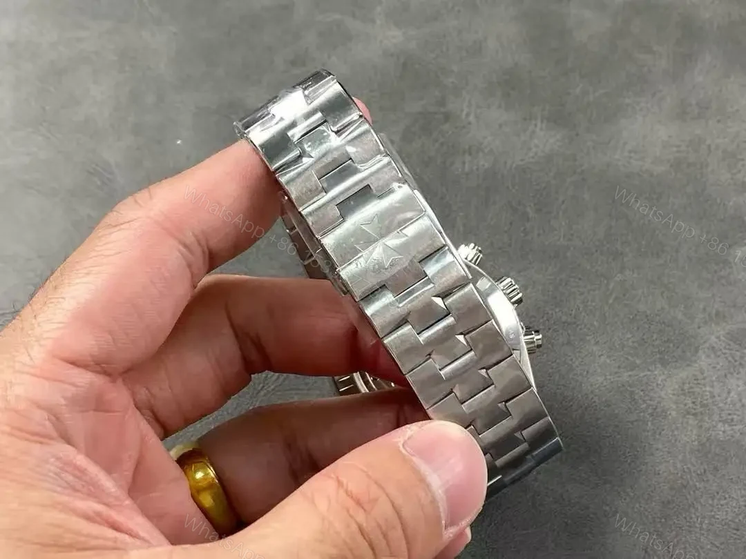 View 16 of Replica vacheron constantin Overseas chronograph 42.50 Stainless steel