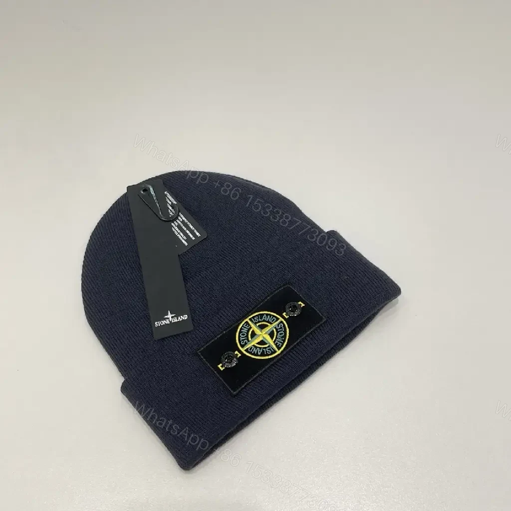 View 3 of Premium Knit Beanie: Luxury Stone Island-Inspired Streetwear