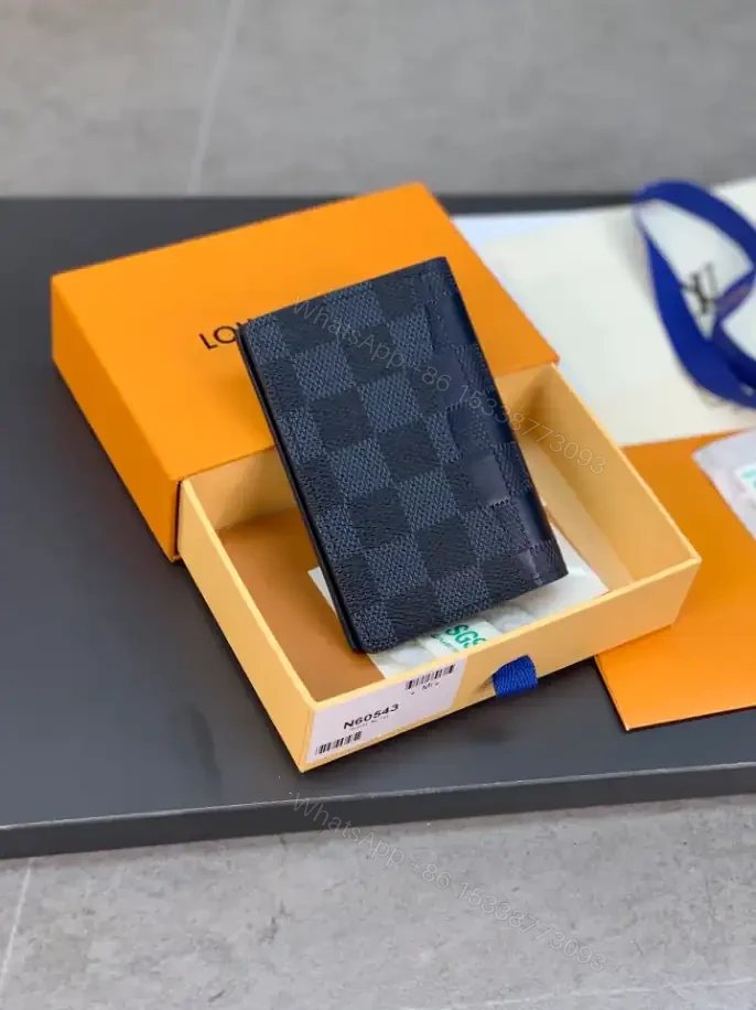 View 6 of LV POCKET ORGANIZER DAMIER INFINI LEATHER – LBV403