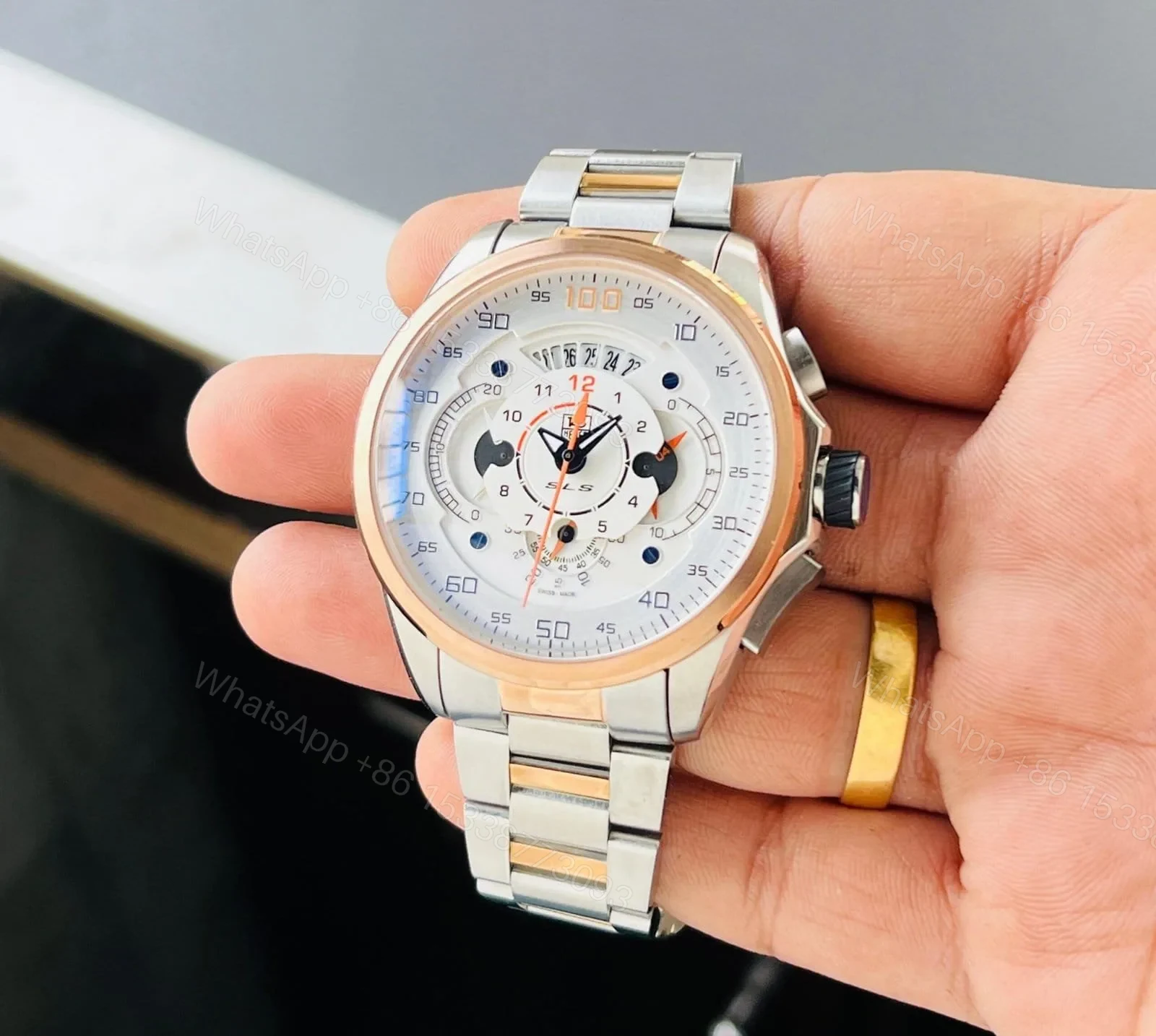 View 3 of Tag Heuer Mercedes SLS Silver
