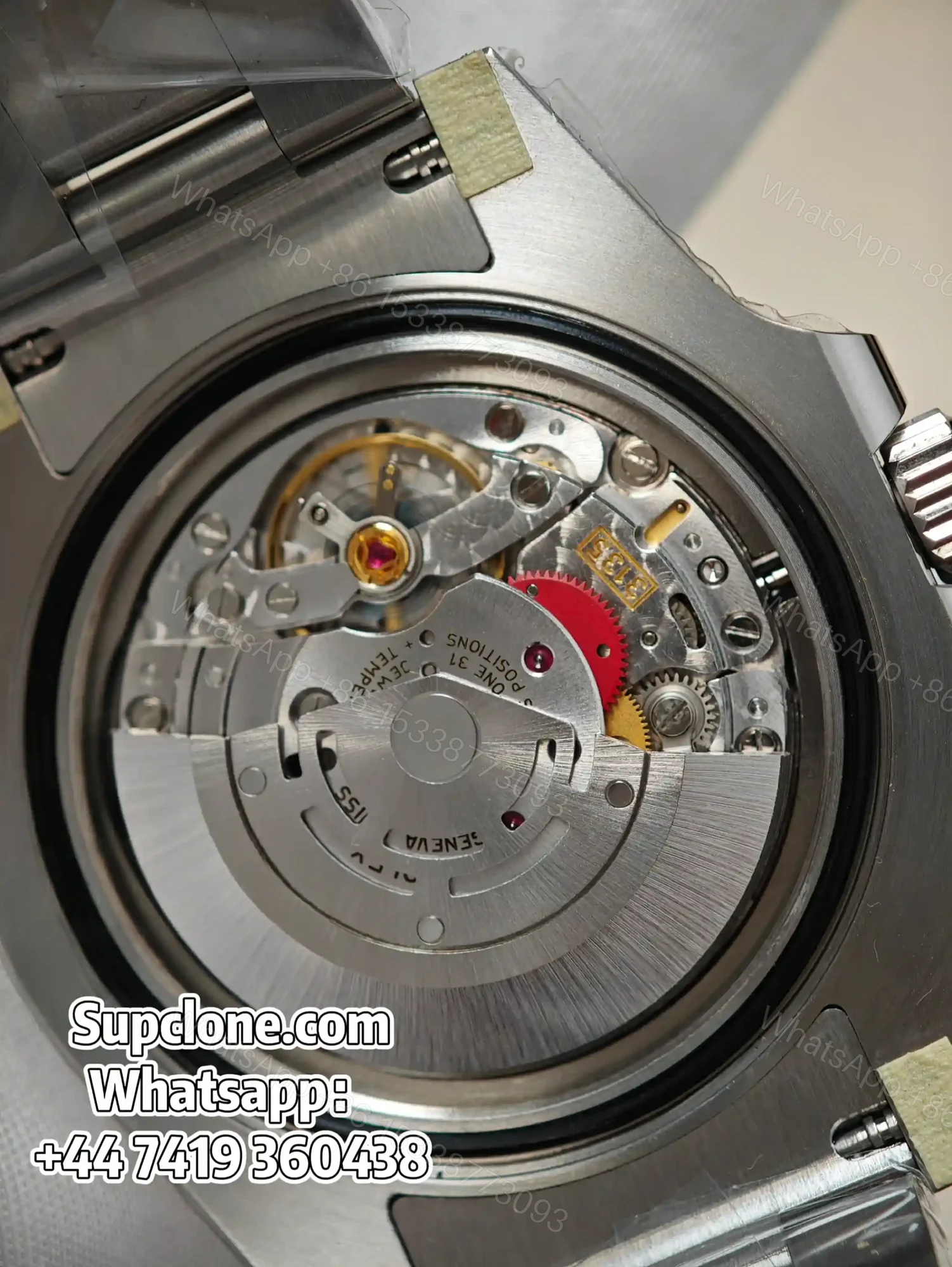 View 7 of Rolex Submariner m116610LN 1:1 Replica – Black Dial 3135 Movement 40mm Super Clone Watch