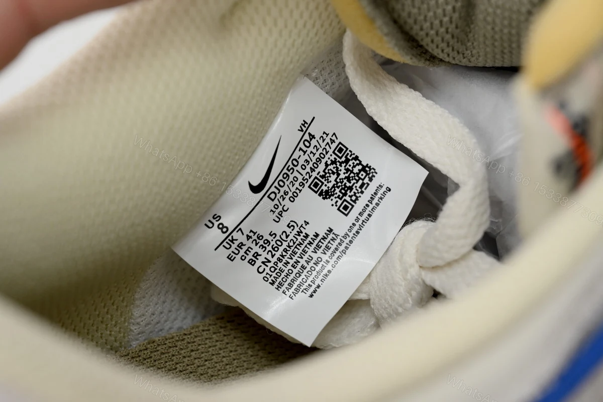 View 8 of OFF WHITE x Nike Dunk SB Low The 50 NO.32 DJ0950-104
