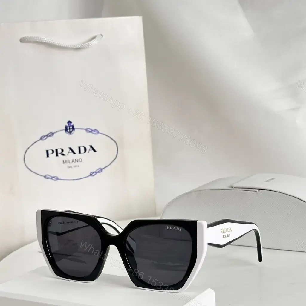 Bold Contrast Sunglasses: Oversized Square, Polarized Lenses — view 1