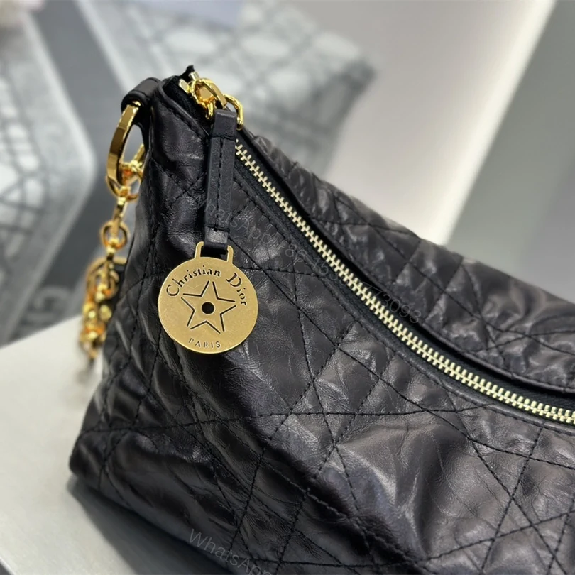 View 13 of 高仿Dior*Star系列S3202M900鏈條單肩腋下包黑色免檢版