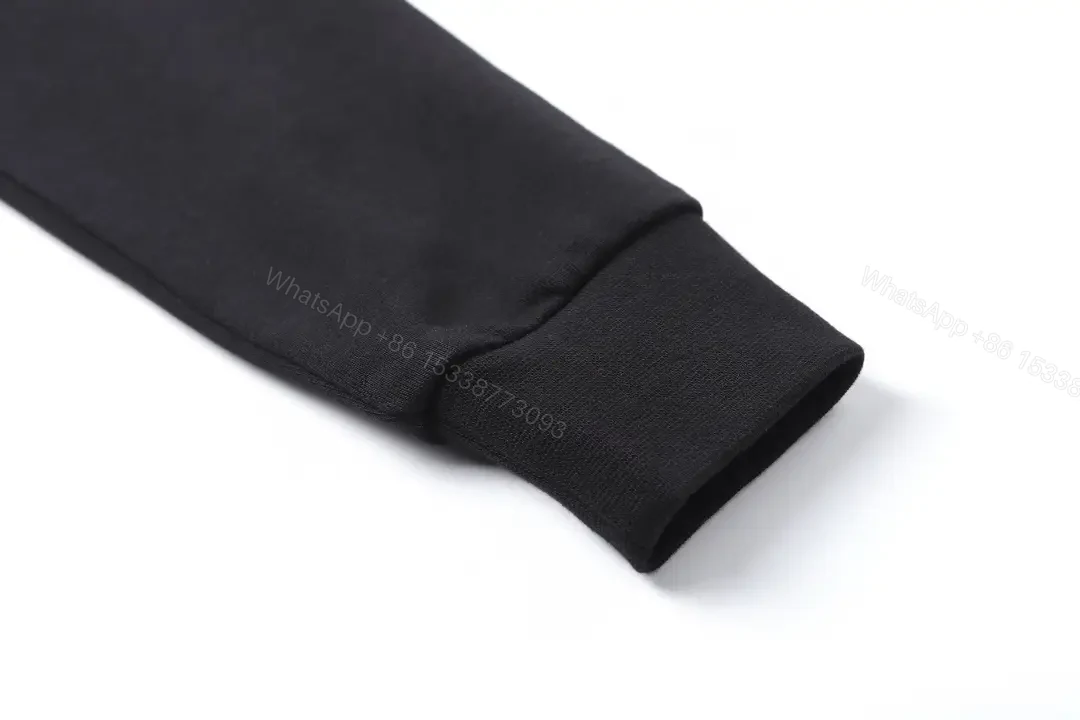 View 6 of Minimalist Black Hoodie: Premium Comfort & Subtle Logo