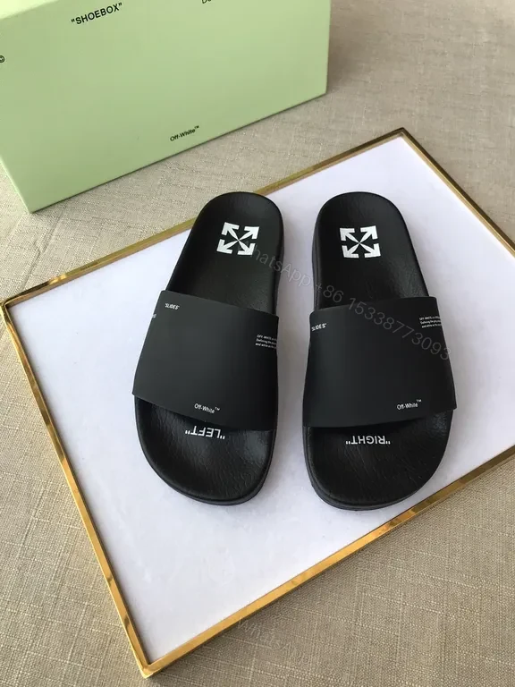 View 6 of Minimalist Black Faux-Leather Slip-Ons: Iconic Texture Slides