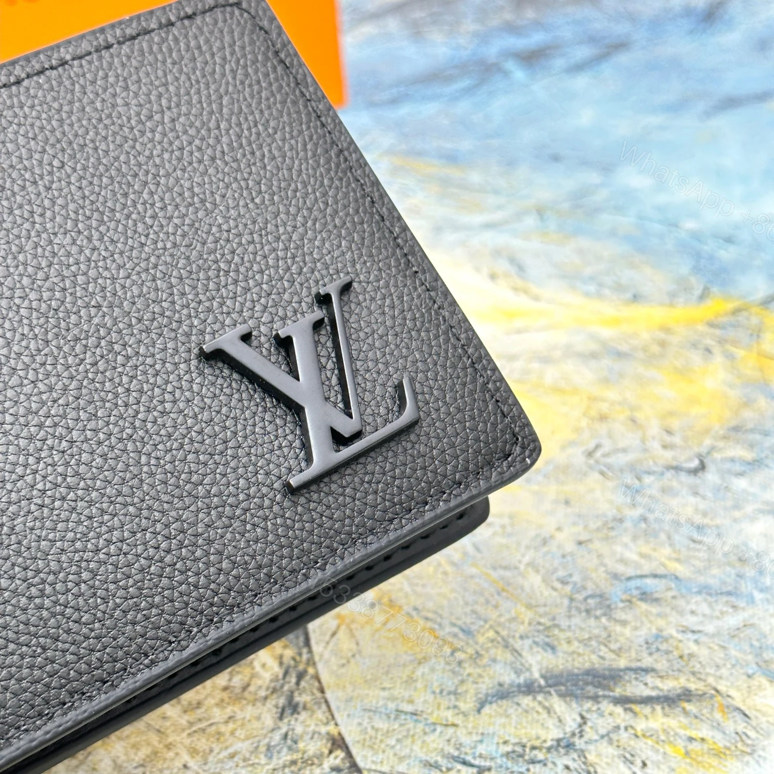 View 6 of LOUIS VUITTON MULTIPLE WALLET BLACK 11CM M30295