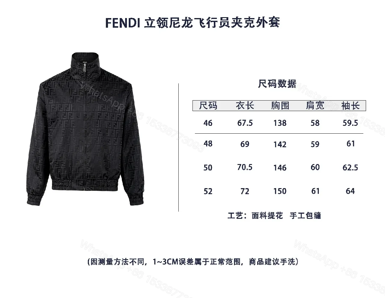 View 9 of Textured F-Pattern Windbreaker: All-Day Comfort, Modern Edge