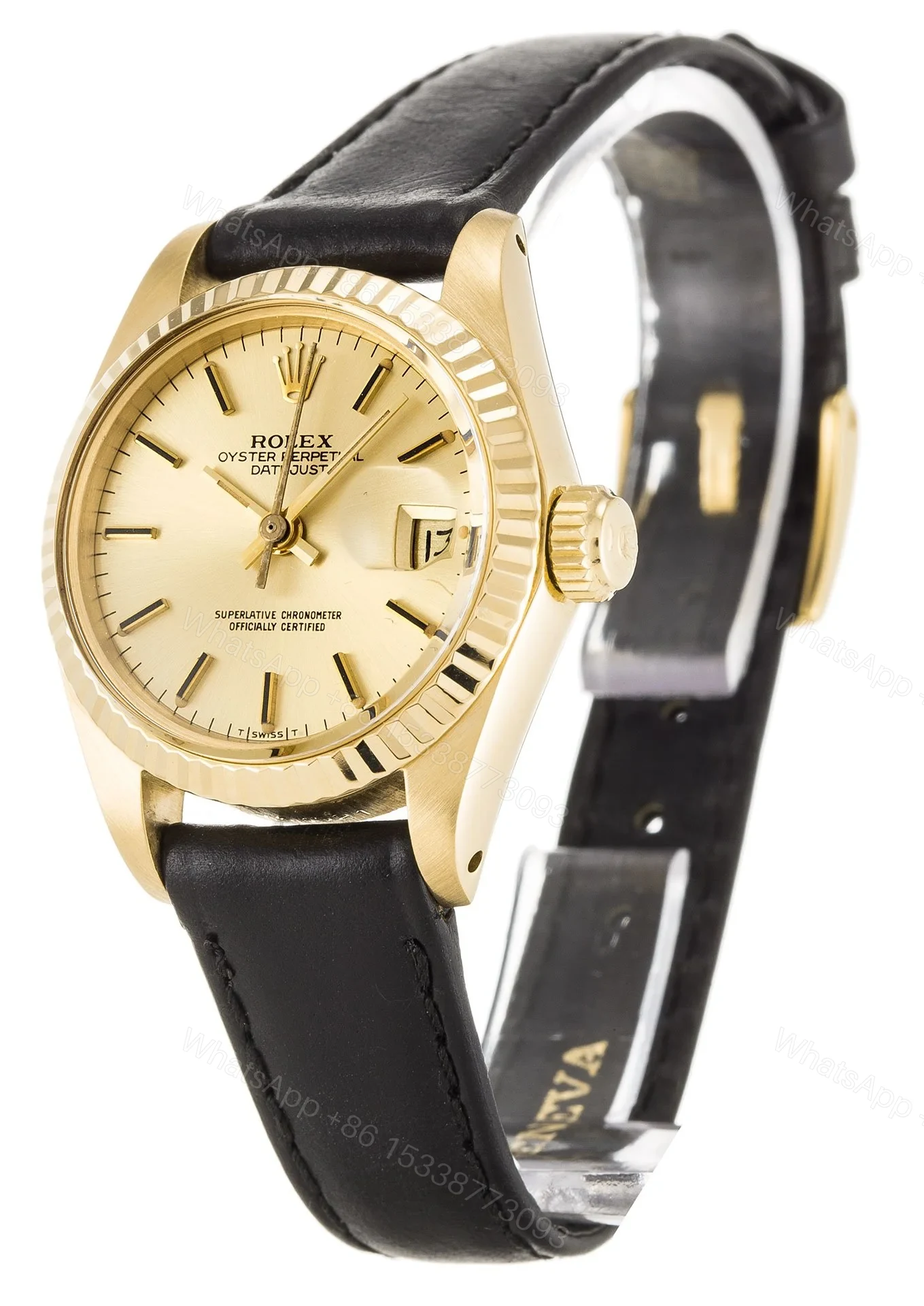 View 2 of Replica Rolex Lady-Datejust Champagne Dial 6917 26 mm