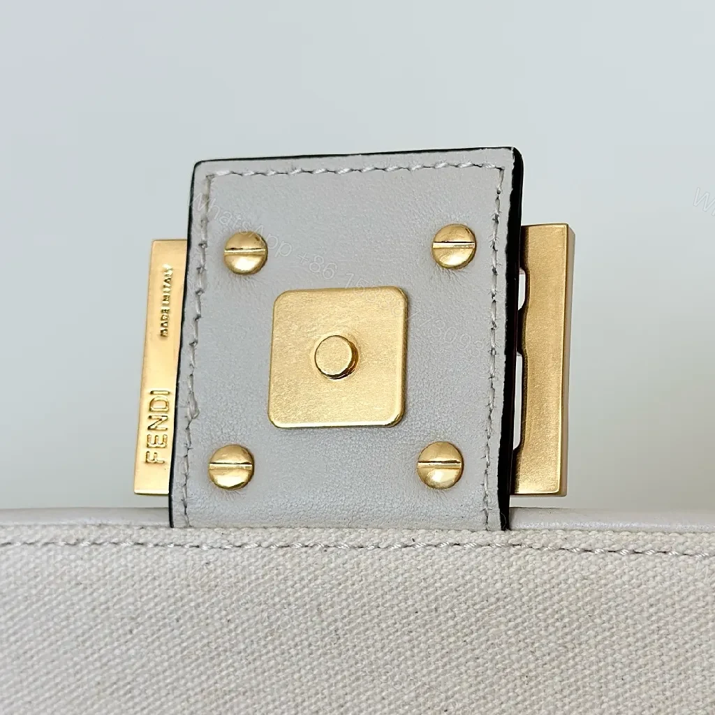 View 6 of Geometric Pattern Bag with Bold Gold Hardware Crossbody