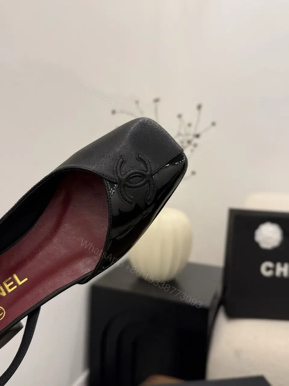 View 3 of Chic Slingback Pumps: Signature Logo, All-Day Comfort