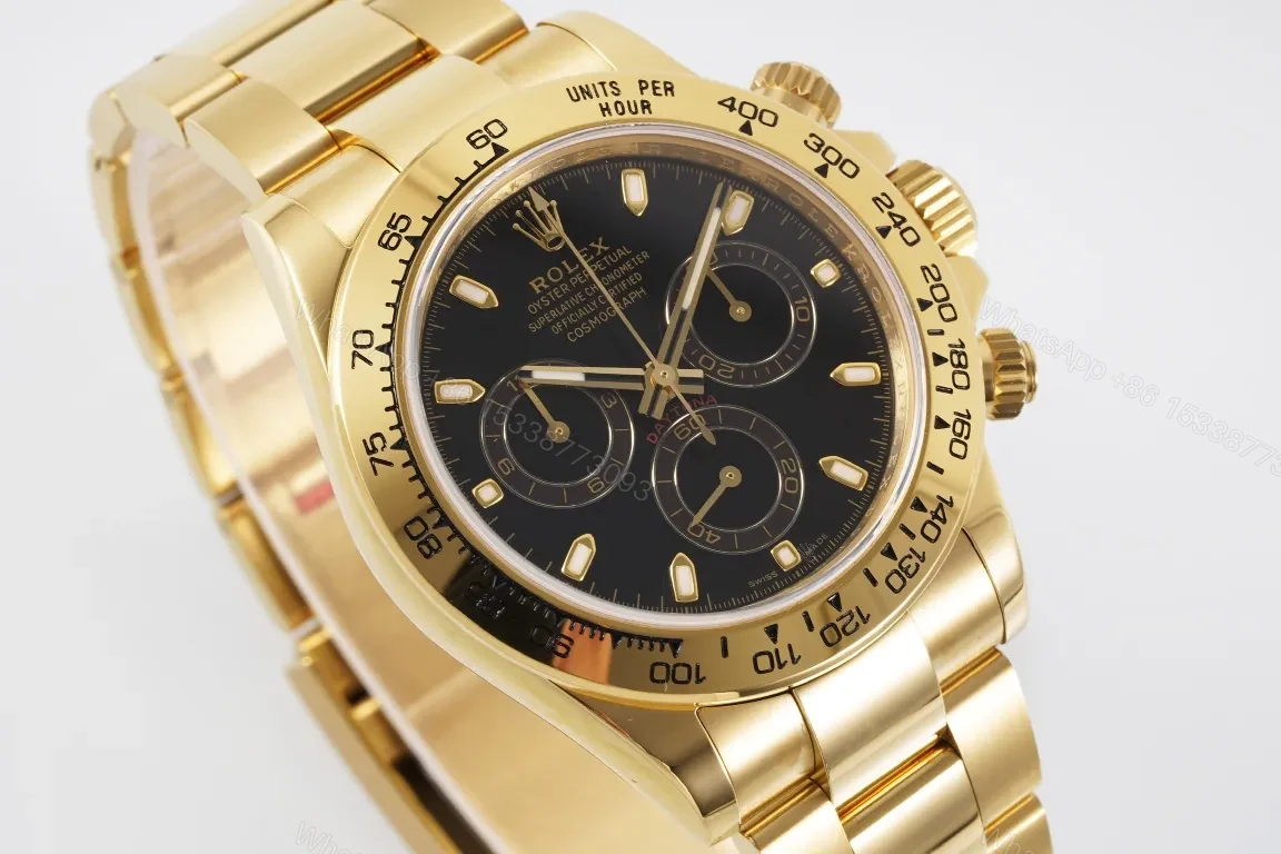 View 3 of BL Factory Clean Factory KING Rolex Daytona 4130 Gold Black