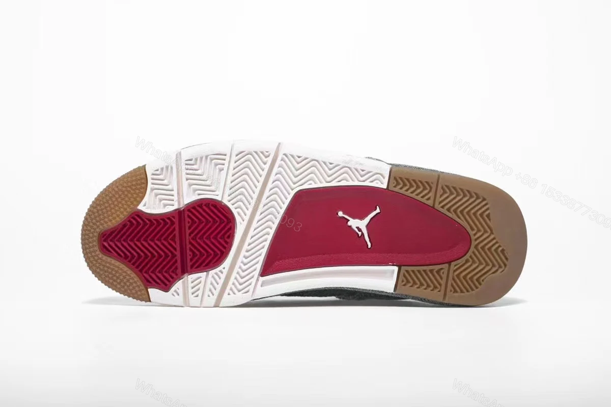 View 9 of Air Jordan 4 Retro Levis Blue Reps