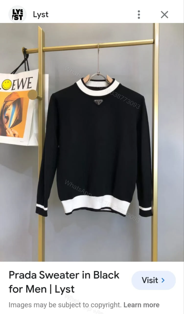 View 12 of FIRST COPY PRADA IMPORTED WOOLLEN SWEATERS