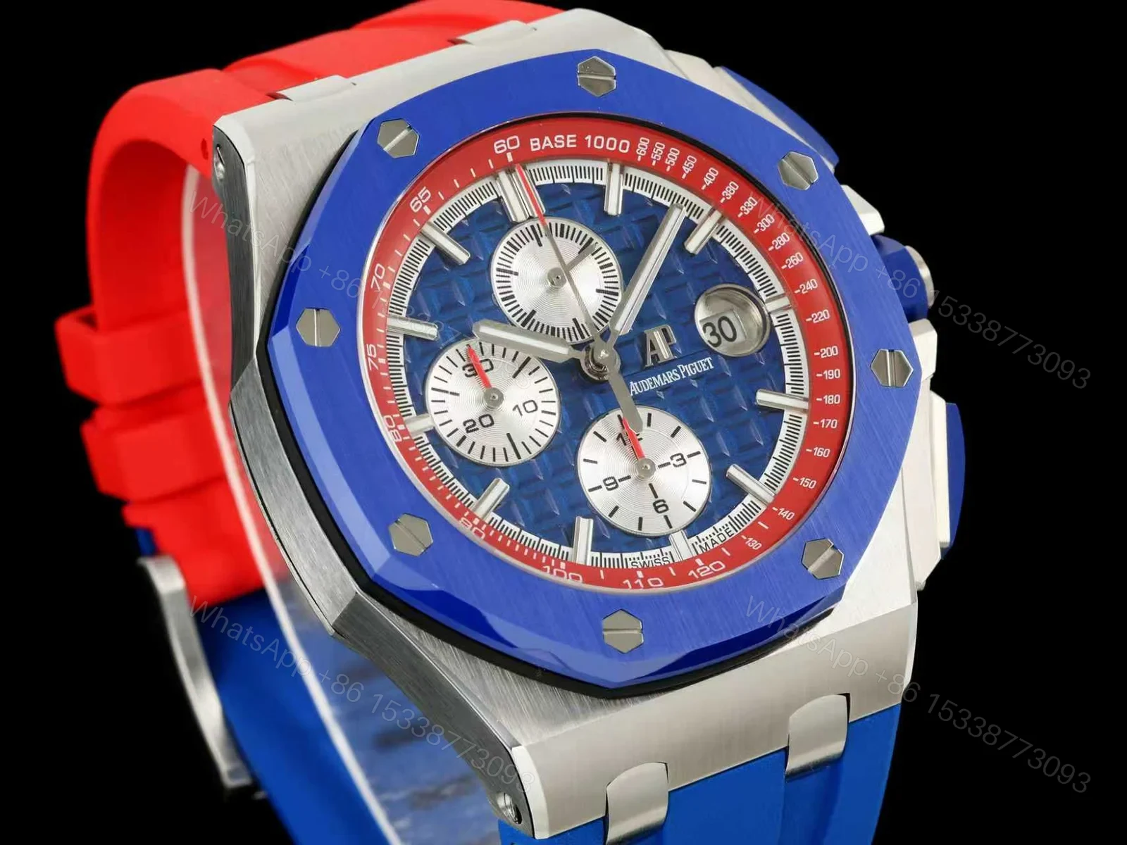View 2 of Audemars Piguet Royal Oak Offshore 44 Stainless Steel Ceramic Ryder Cup USA 26400SO.OO.A502CA.01