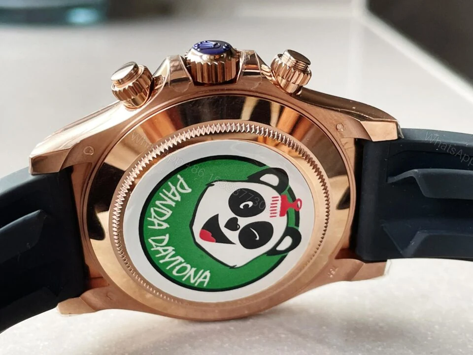 View 10 of BTF factory 1:1 Rolex Daytona 116515 RG Best Edition White Dial SA4130