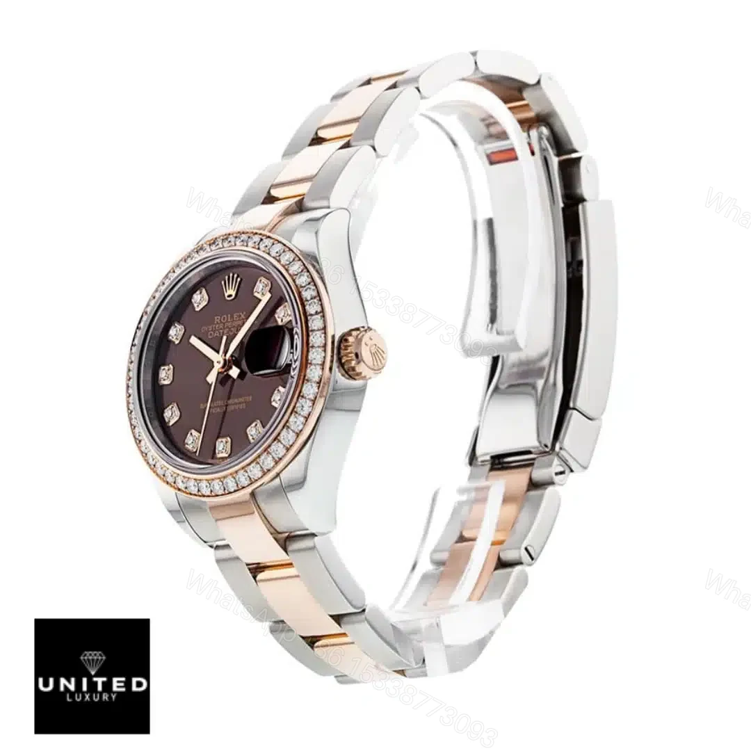 View 5 of Rolex Datejust 279381RBR Gold Replica