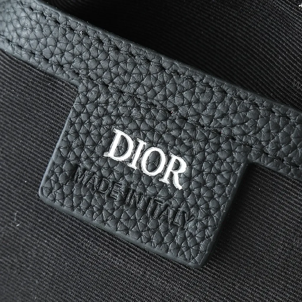 View 2 of Textured Black Crossbody: Compact, Designer-Inspired Style