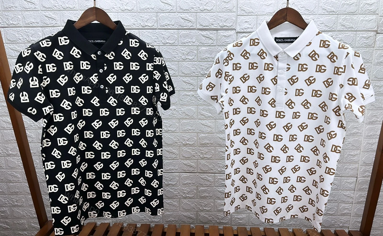 FIRST COPY DOLCE & GABBANA LUXURY STYLE SUMMER LOOK POLO T-SHIRT — view 2