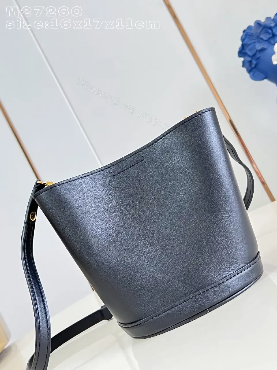 View 5 of Compact Leather Bucket Bag: Subtle Luxury, Everyday Chic
