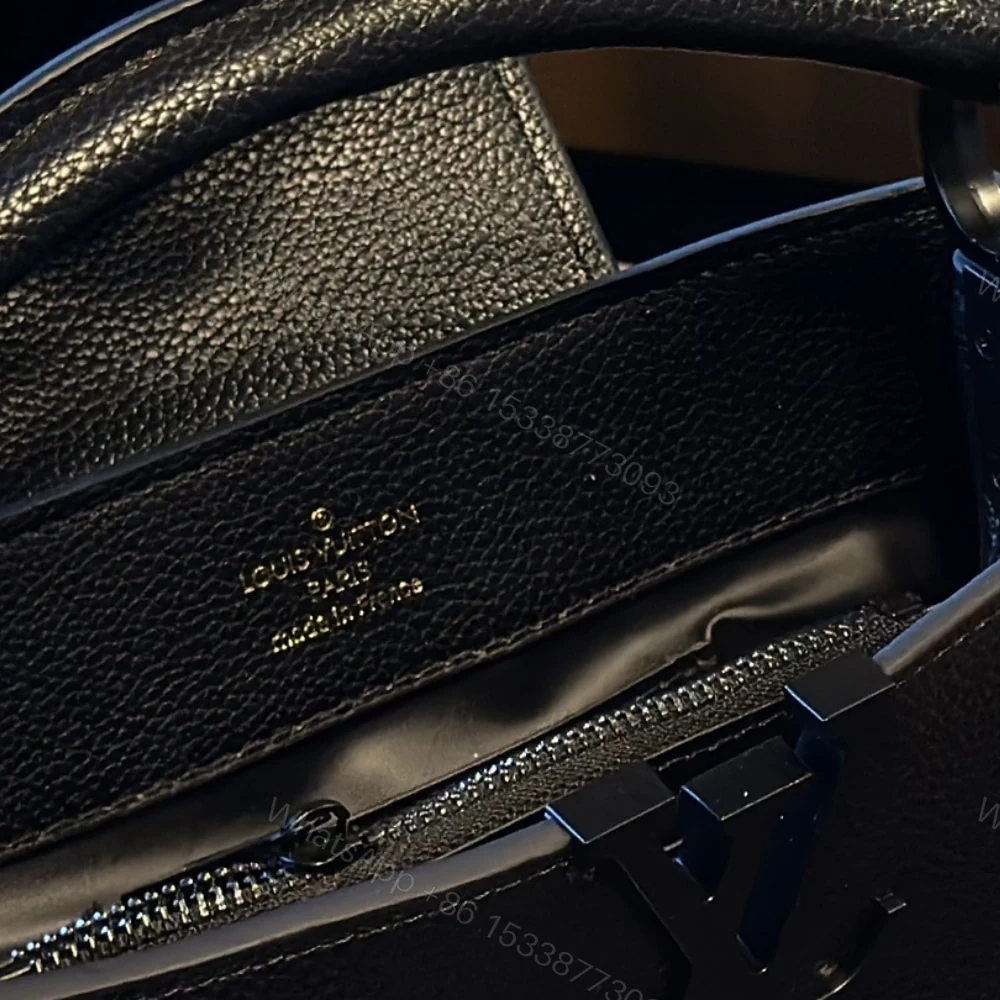 View 6 of Louis Vuitton Capucines East West Mini Bag Black 22Cm M23955