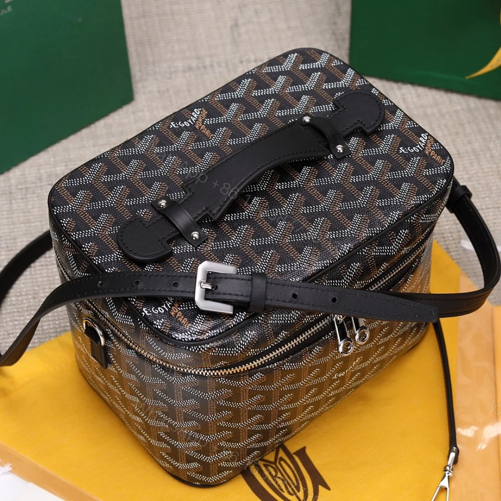 View 6 of 高仿Goyard*Muse系列MUSEVA1單價盒子包黑色免檢版
