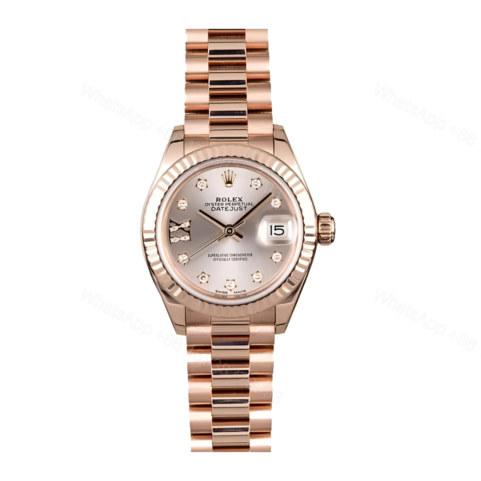 Rolex Everose Gold Replica — view 1