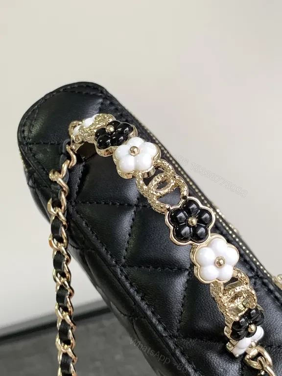 View 7 of Quilted Mini Bag: Gold Hardware, Compact Chic