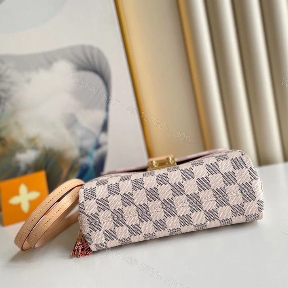 View 6 of Louis Vuitton Croisette Damier Azur Canvas 25Cm N41581