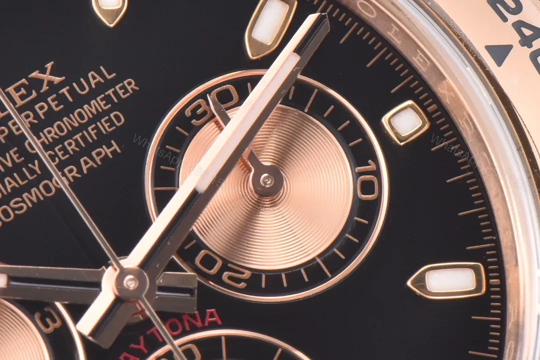 View 9 of TW Factory Clean Factory Clean Rose Gold Daytona Black Dial Watch